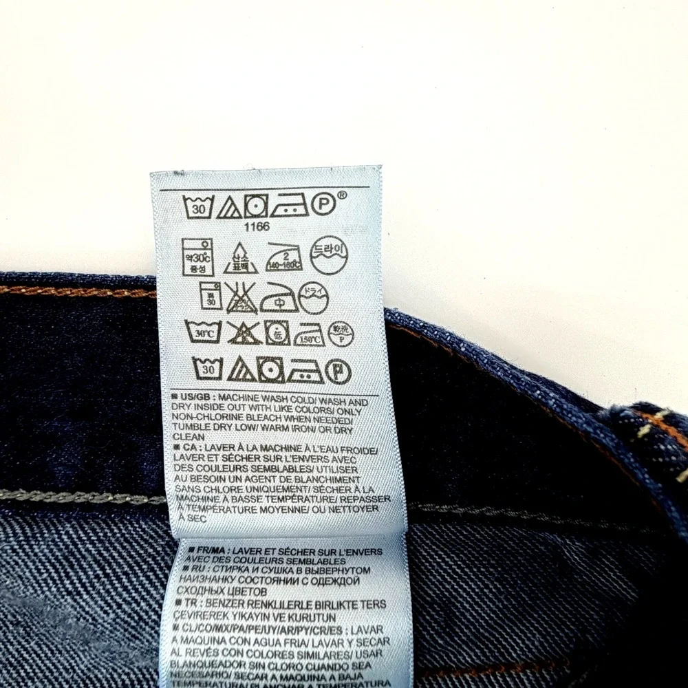 Banana Republic Vintage Straight Jeans Mens 32x34 Dark Indigo Excellent Cotton